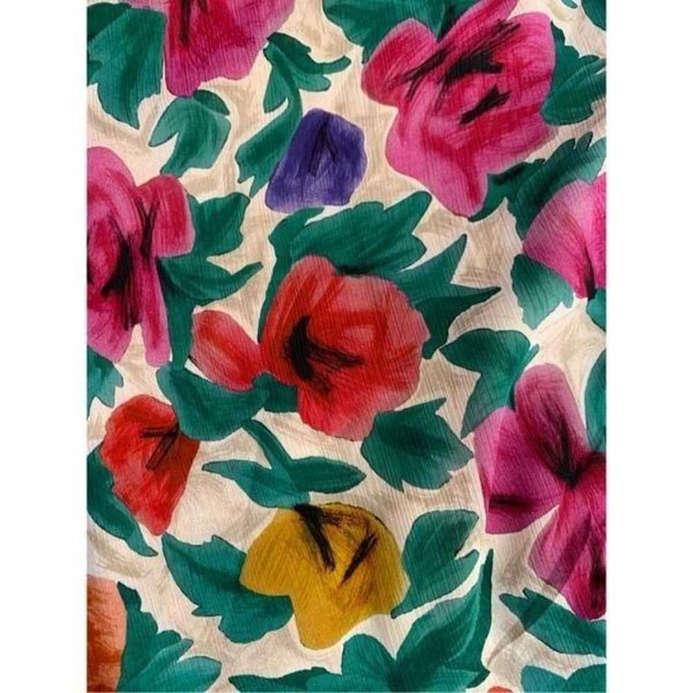 Topshop Floral Wrap Slip Dress in Multi Size 6 - image 10