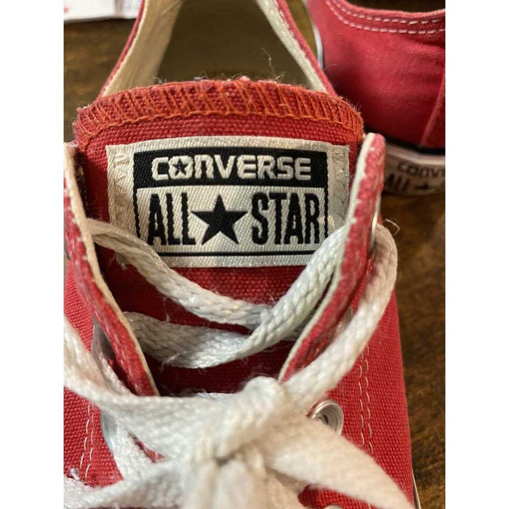Converse Red Converse All Star, Chuck Taylor Made… - image 12