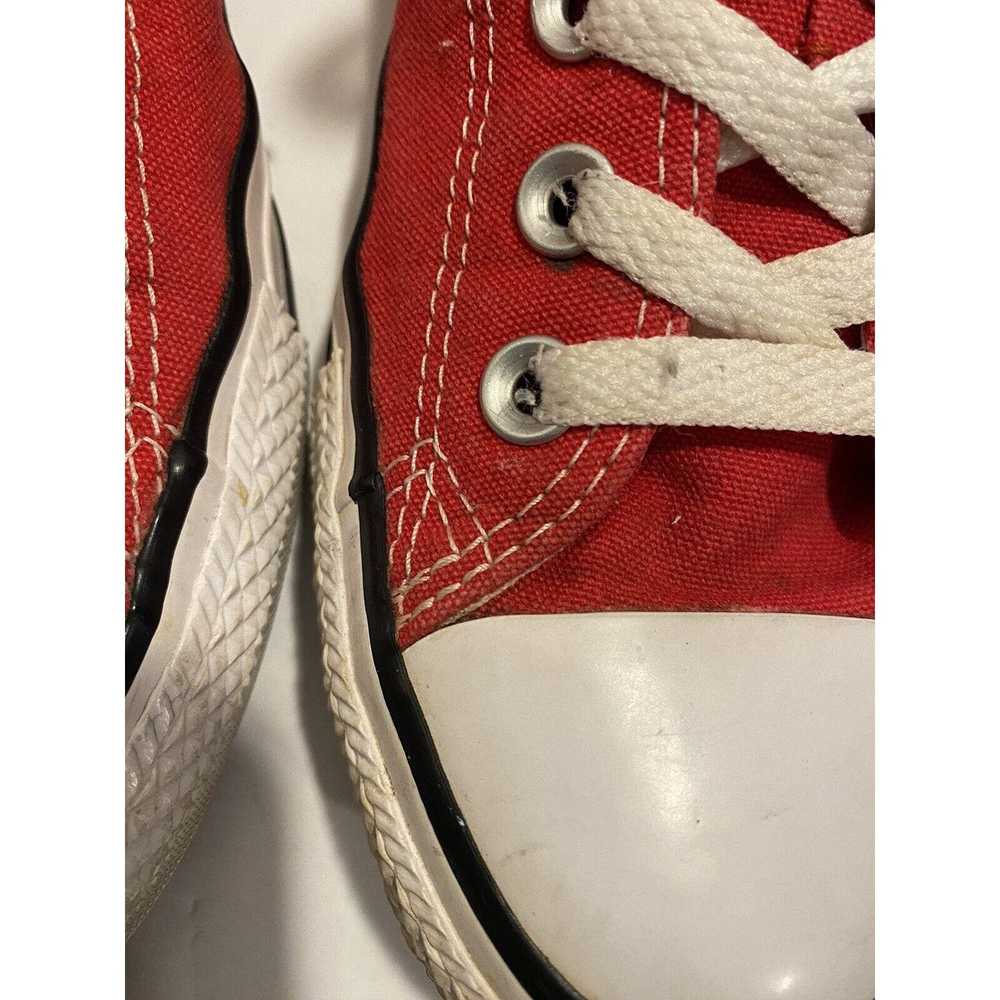 Converse Red Converse All Star, Chuck Taylor Made… - image 4