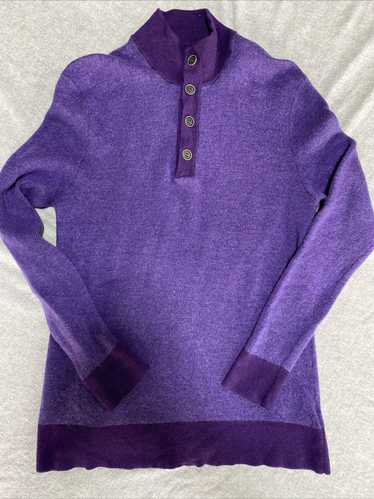 UNTUCKit Untuckit Sweater Mens Large Purple Sorens