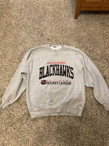 Russell Athletic × Vintage Chicago Hockey Sweatshi