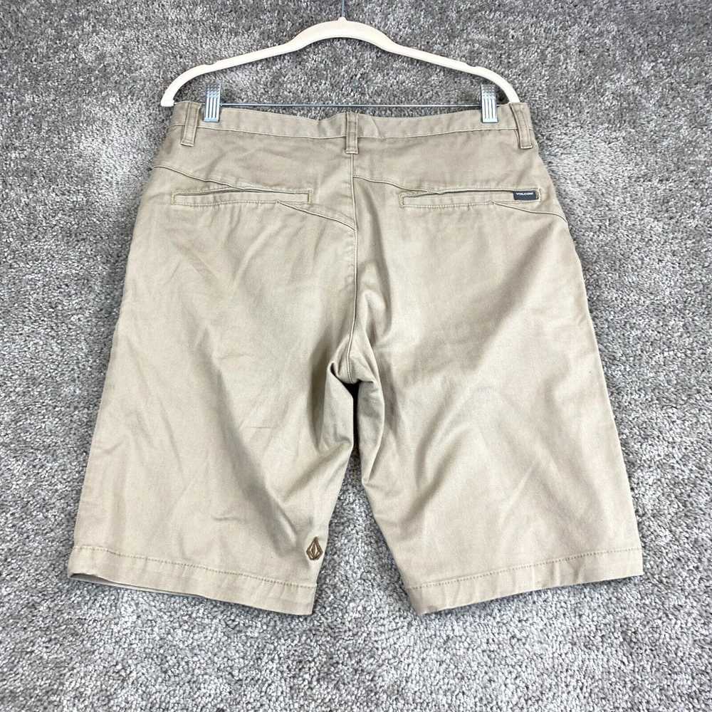 Volcom Volcom Shorts Mens Size 31 Tan Chino - image 3