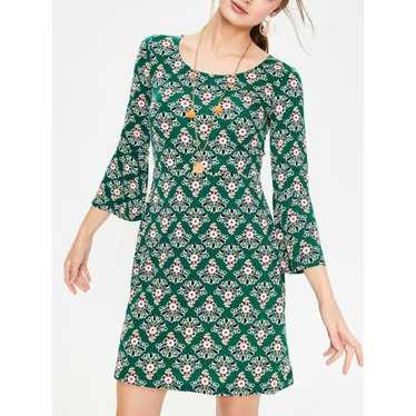 Boden Boden Miriam Jersey Tunic Floral Green Leave