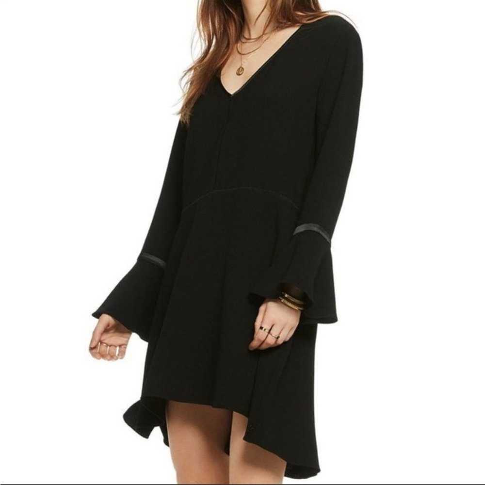 Scotch & Soda Black Flare Dress With Bell Sleeves… - image 1