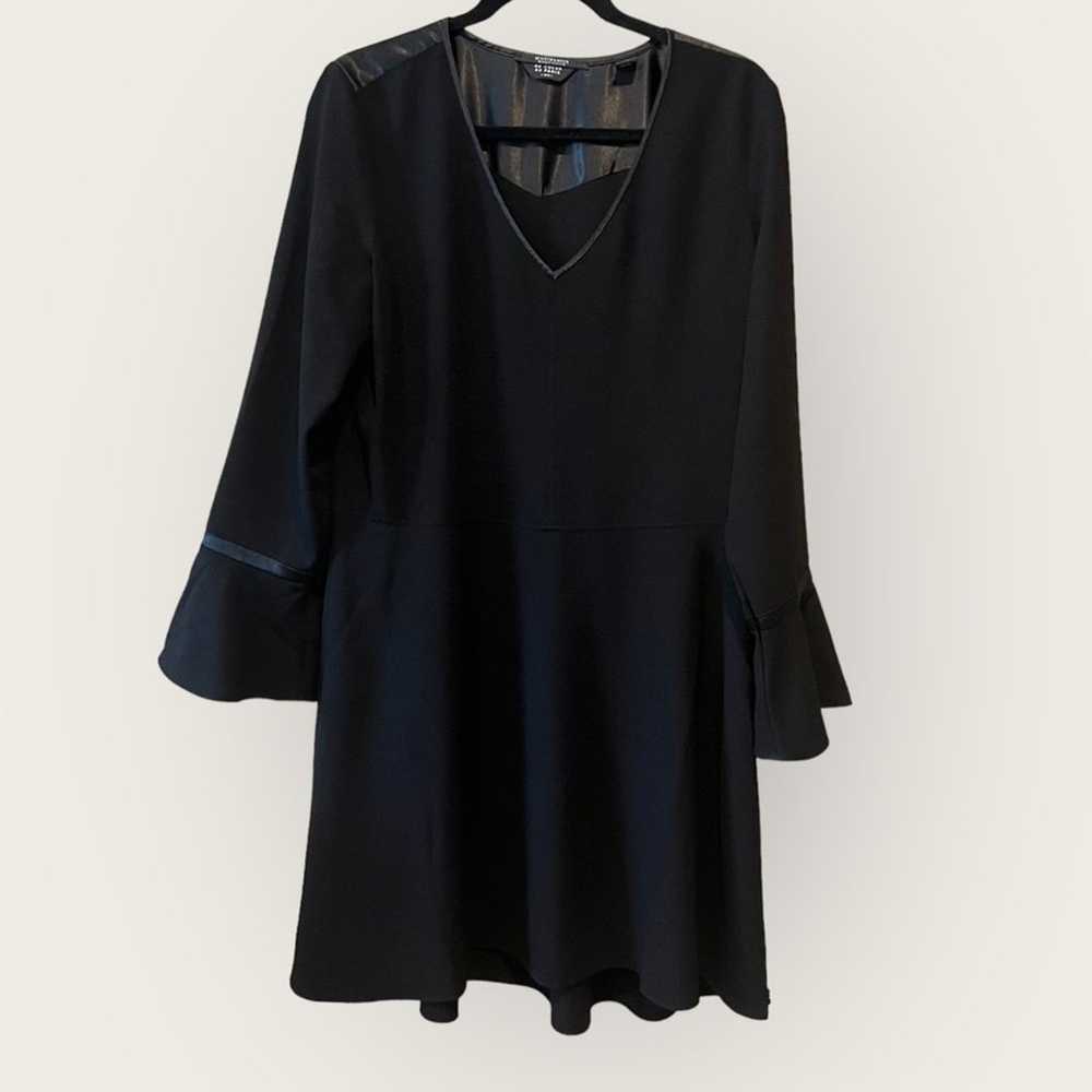 Scotch & Soda Black Flare Dress With Bell Sleeves… - image 3