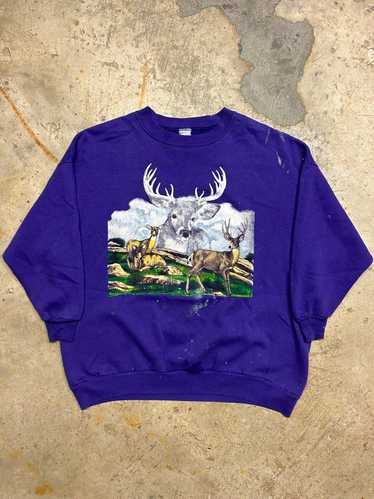 Animal Tee × Hunter × Vintage Vintage 90’s Deer An