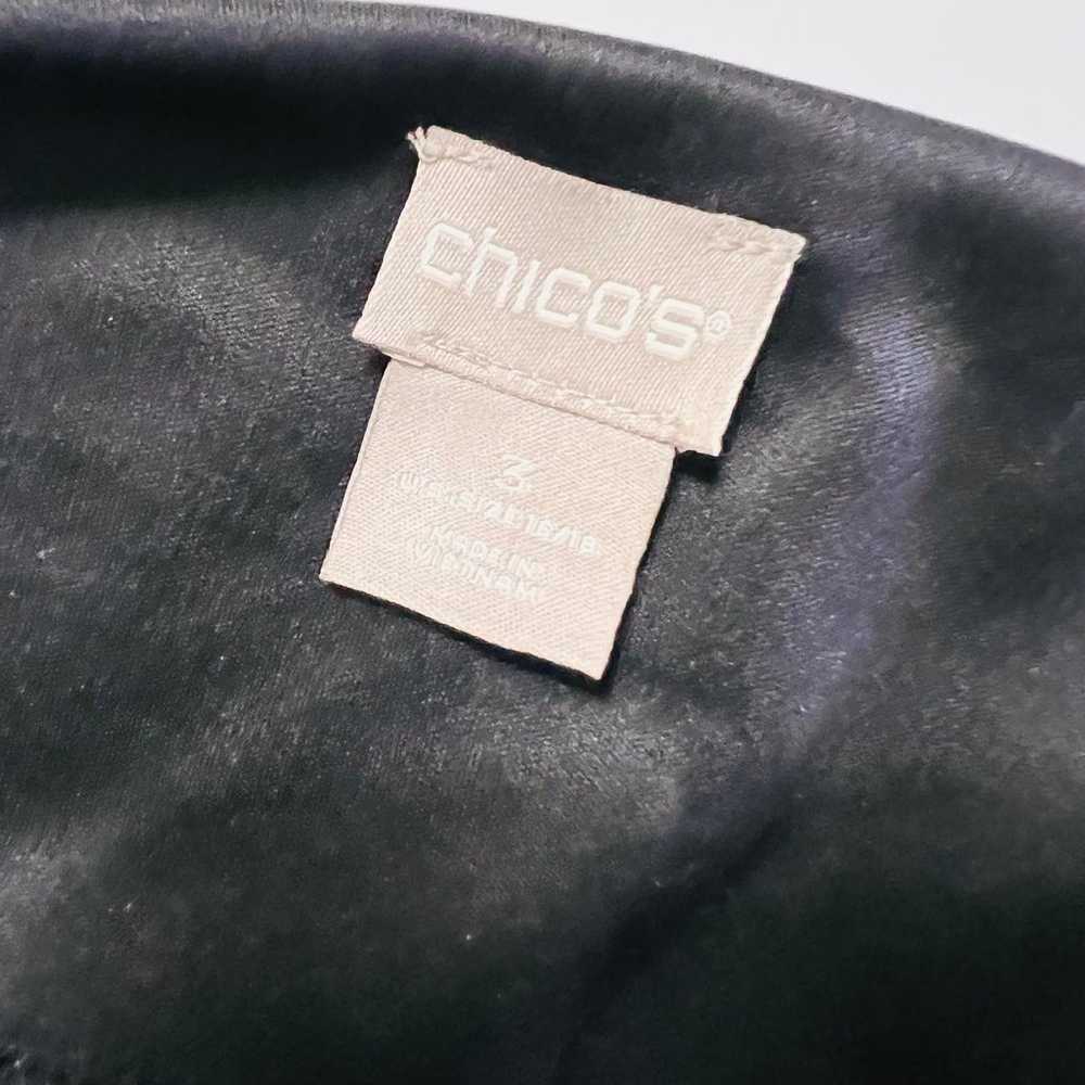 Chico’s Three Quarter Sleeves Shift Dress Size XL… - image 3
