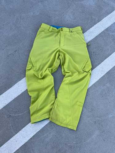 Burton Vintage Burton Lime Green Snow Pants
