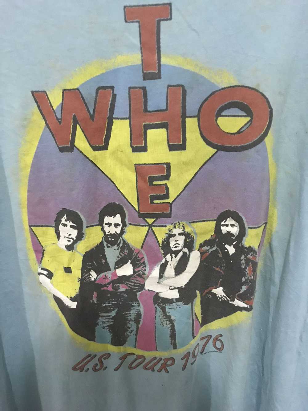 Band Tees × Rock T Shirt × Rock Tees The Who Dist… - image 3