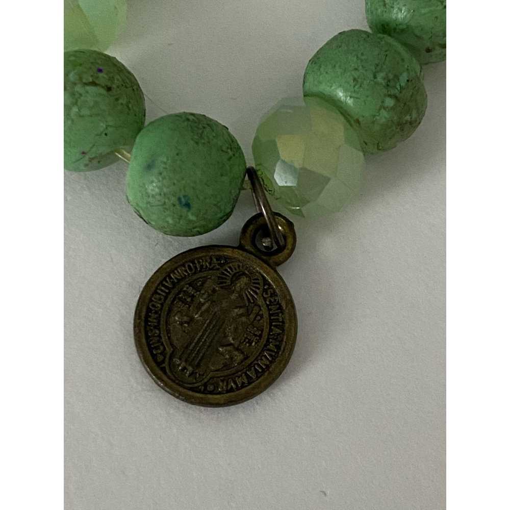 Generic vintage St Benedict charm bracelet - image 5