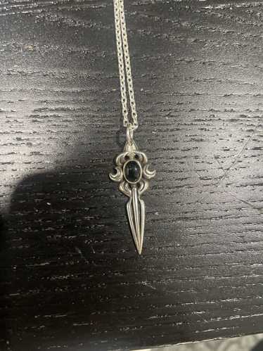 Japanese Brand Japanese silver dagger necklace
