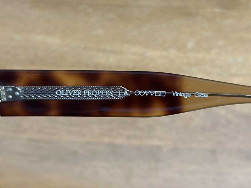 Oliver Peoples Oliver Peoples LA “Vintage Glass” - image 4