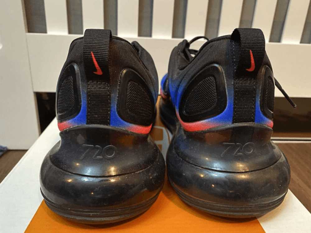 Nike Nike Air Max 720 Black Racer Blue Crimson - image 2