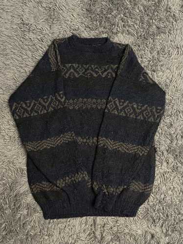 Homemade × Vintage Vintage Crochet Hand Knit Sweat