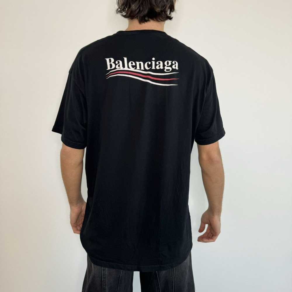Balenciaga political campaign classic logo t-shir… - image 5