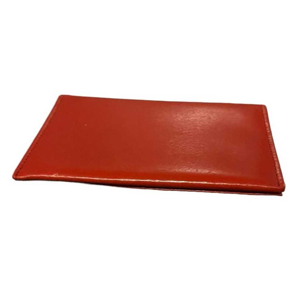 Givenchy GIVENCHY Vintage red Leather Wallet - image 12