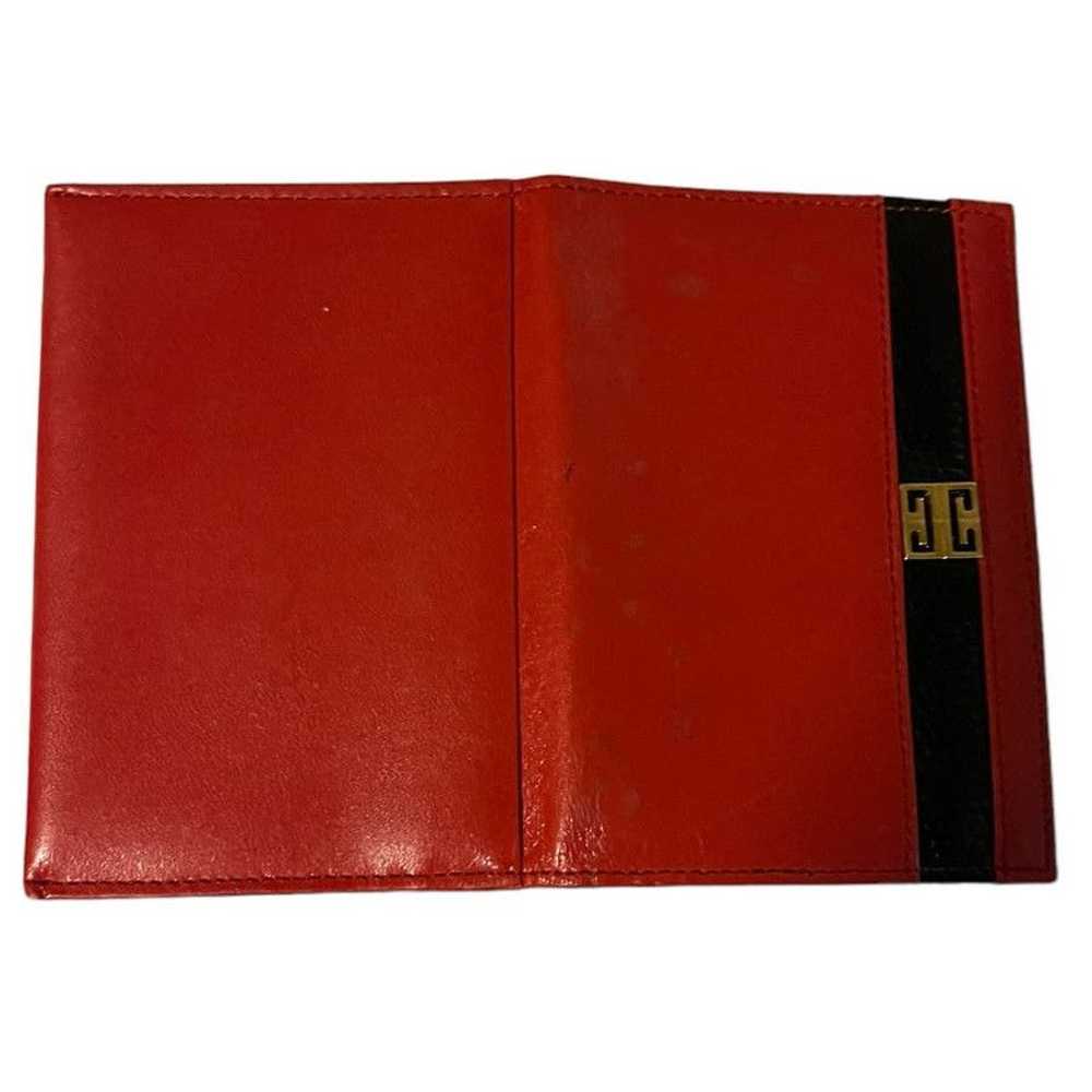 Givenchy GIVENCHY Vintage red Leather Wallet - image 7