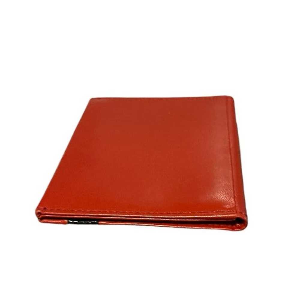 Givenchy GIVENCHY Vintage red Leather Wallet - image 8