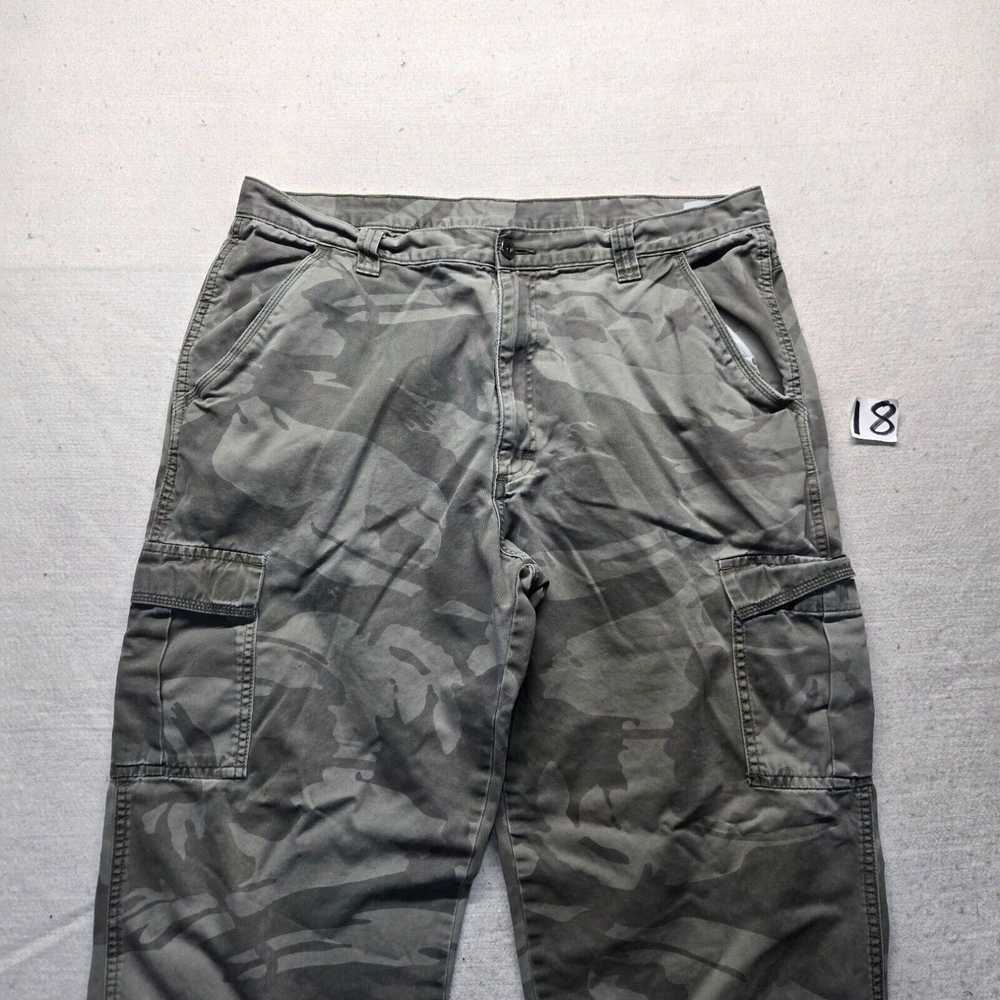 Wrangler Wrangler Cargo Pants Gray Camo Rugged Ou… - image 2