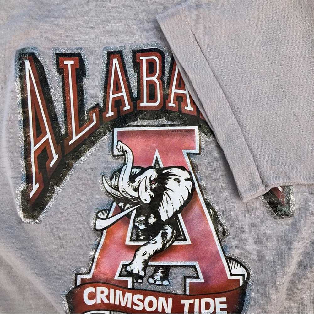 Vintage University of Alabama Crimson Tide tshirt… - image 4