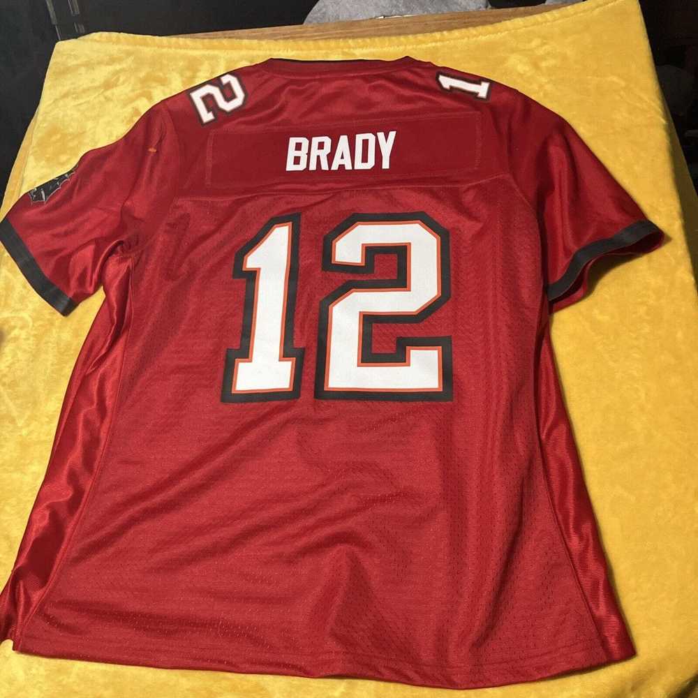 NFL Tampa Bay Buccaneers Tom Brady Large Red Jers… - image 8