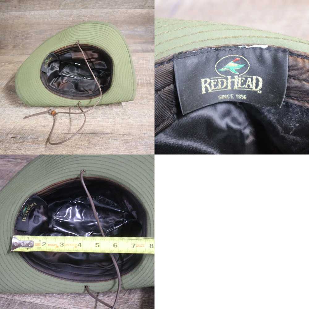 Olive RedHead Boonie Fishing Hat Olive Green 7.5"… - image 4