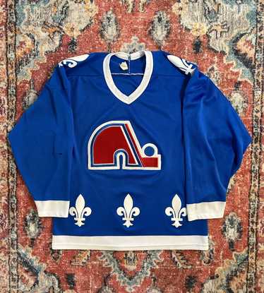 Ccm × NHL × Vintage Vintage 90s CCM Maska Quebec N