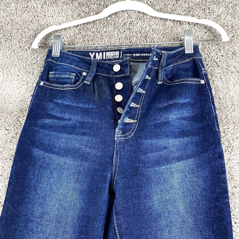 HIGH YMI Vintage Dream Jeans Juniors Size 1 Blue … - image 2