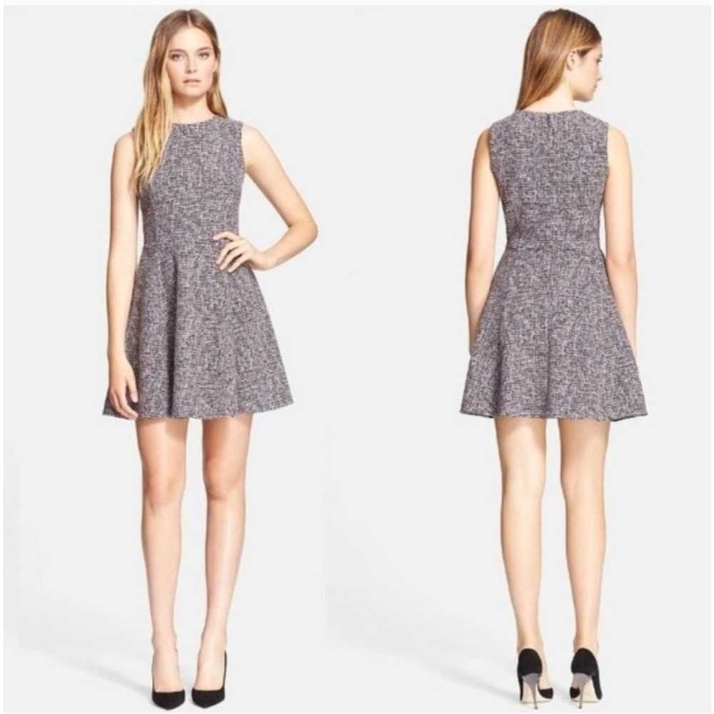 Theory Tillora K Prospect Tweed Fit & Flare Dress… - image 1