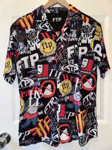 Fuck The Population FTP Archive Button Up