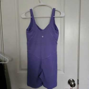 Lululemon Dark Lavender Align Bodysuit Size 6 - image 1