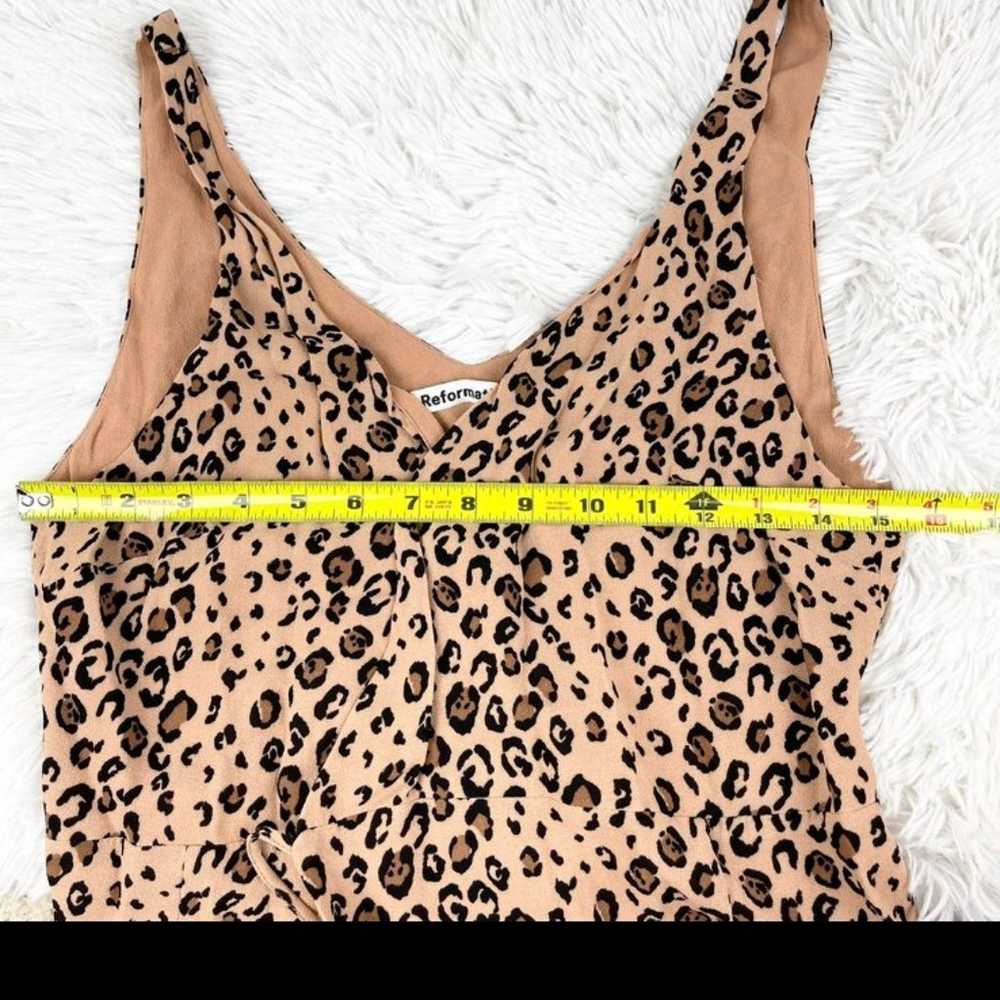 Reformation Leopard Print Wrap Dress - image 6