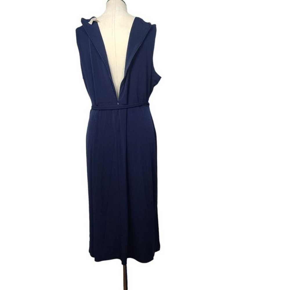 Michael Michael Kors Blue Sleeveless Belted Dress… - image 7