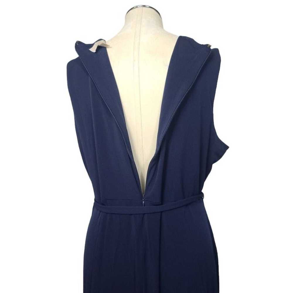 Michael Michael Kors Blue Sleeveless Belted Dress… - image 8