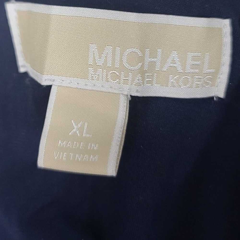 Michael Michael Kors Blue Sleeveless Belted Dress… - image 9