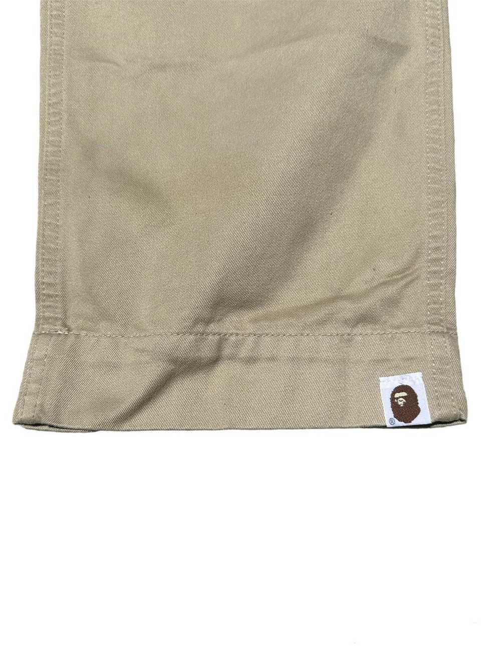 Bape × Nigo Bape Star Embroidery Spell Out Pants - image 7