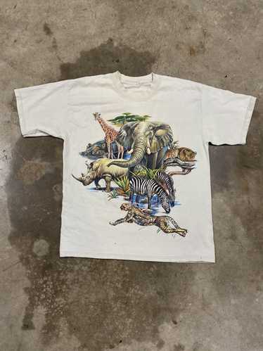 Habitat × Made In Usa × Vintage 90’s African Anima