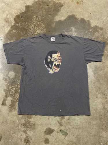 Anvil × Made In Usa × Vintage Gorilla Art T-Shirt