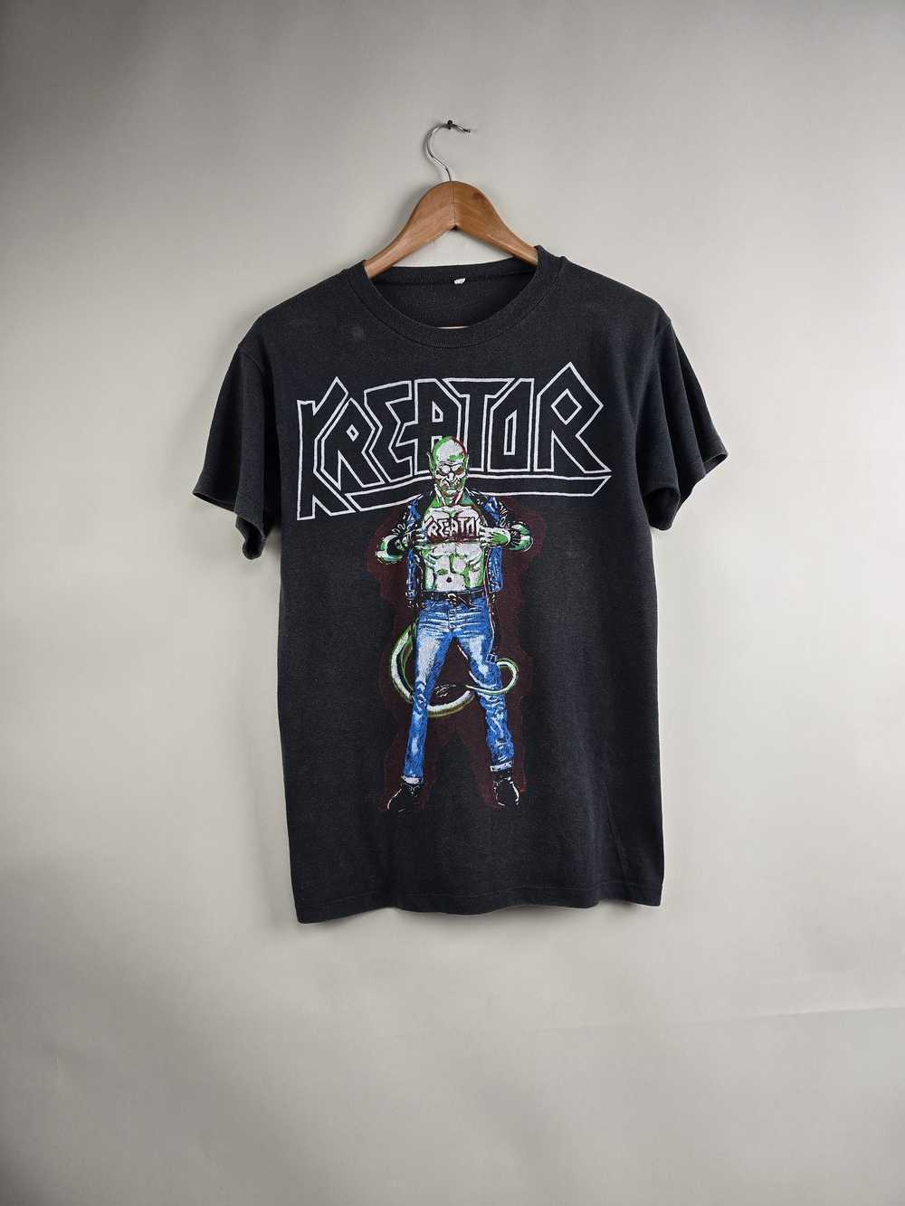 Band Tees × Rock Tees × Vintage 80s Kreator Metal… - image 1