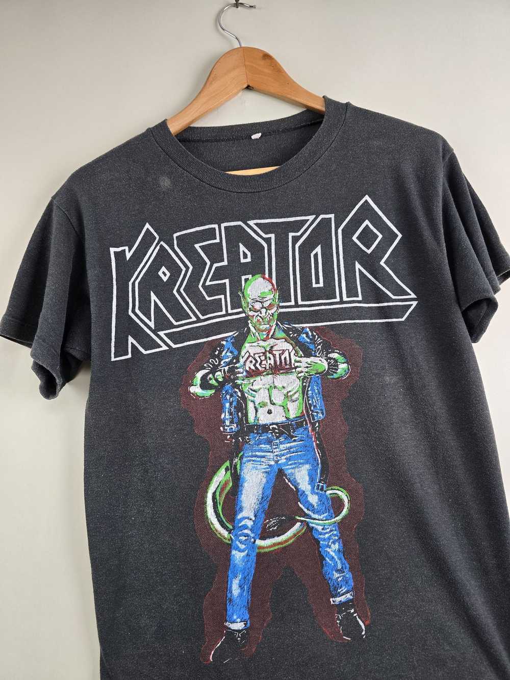 Band Tees × Rock Tees × Vintage 80s Kreator Metal… - image 2