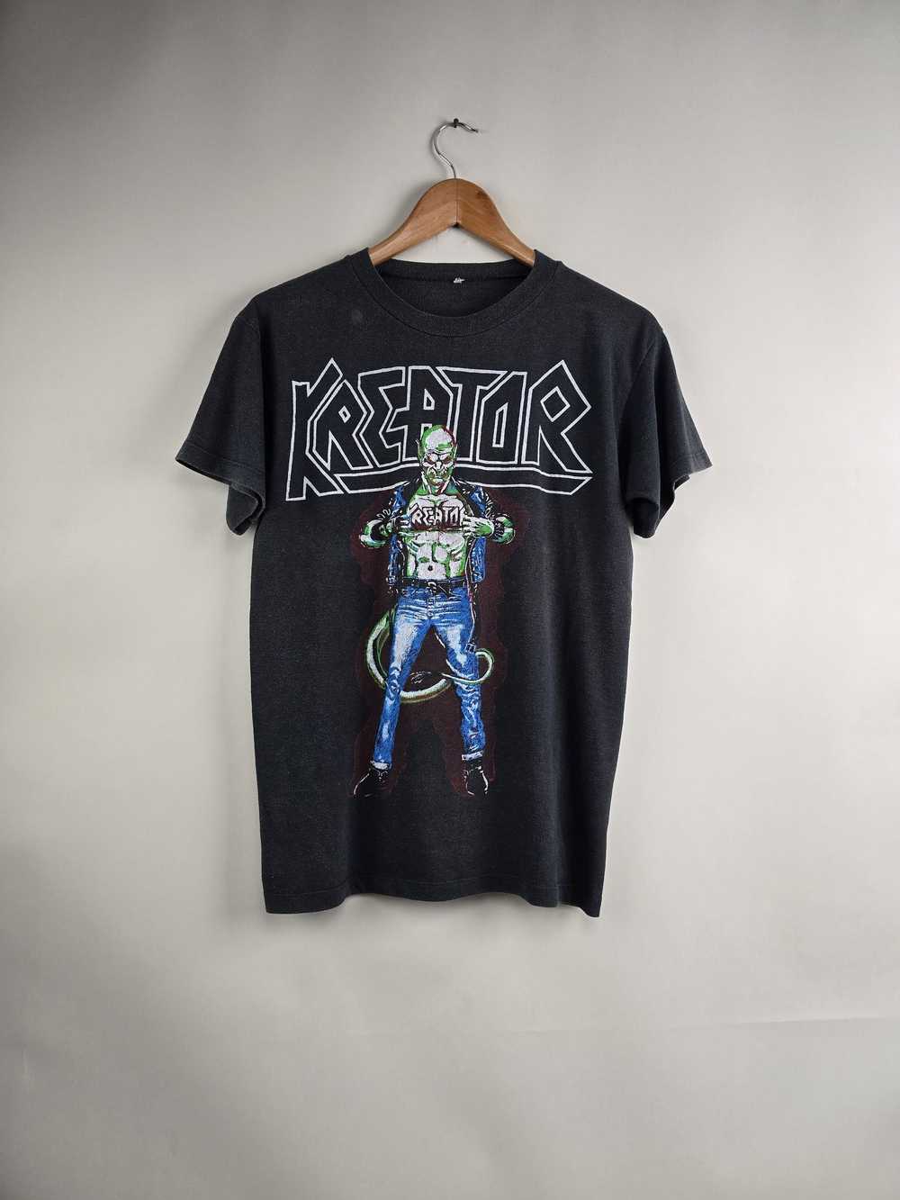 Band Tees × Rock Tees × Vintage 80s Kreator Metal… - image 6