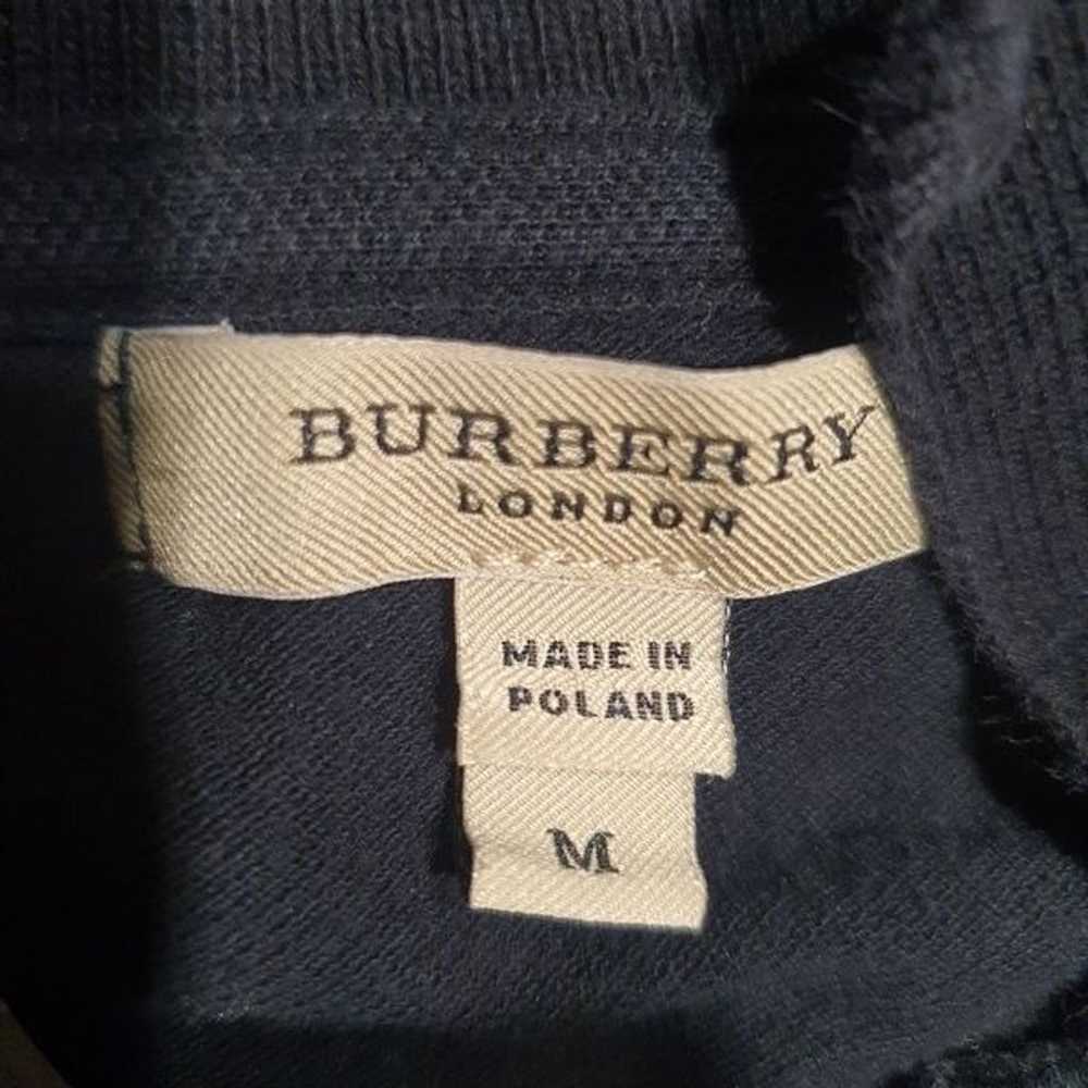 Burberry Short Sleeve Plaid Print Black  Dress Si… - image 8