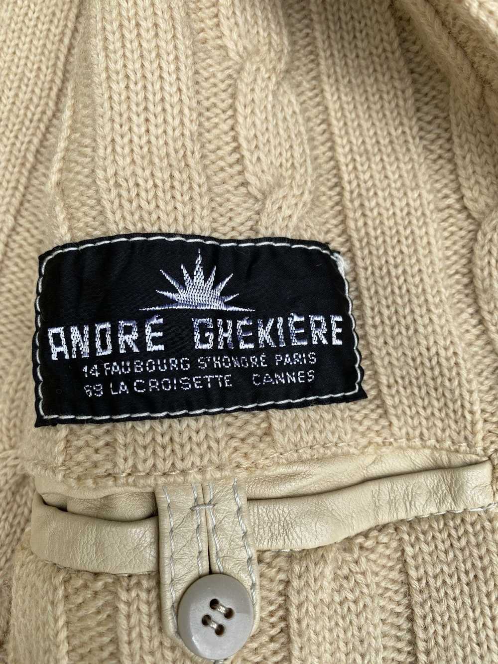 Leather Jacket × Vintage Vintage Andre Ghekiere L… - image 10