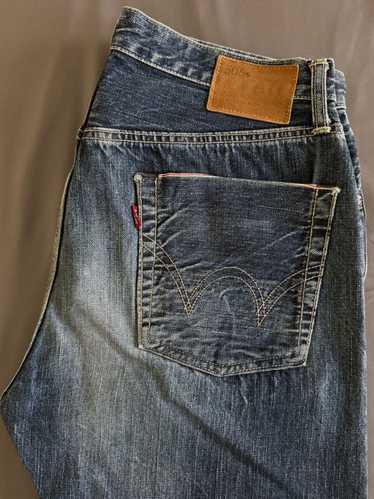 Edwin Destroyed Washed Selvedge Jeans