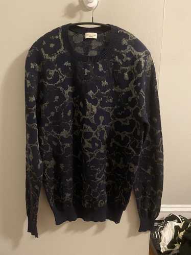 Dries Van Noten 16ss leopard pattern knit sweater
