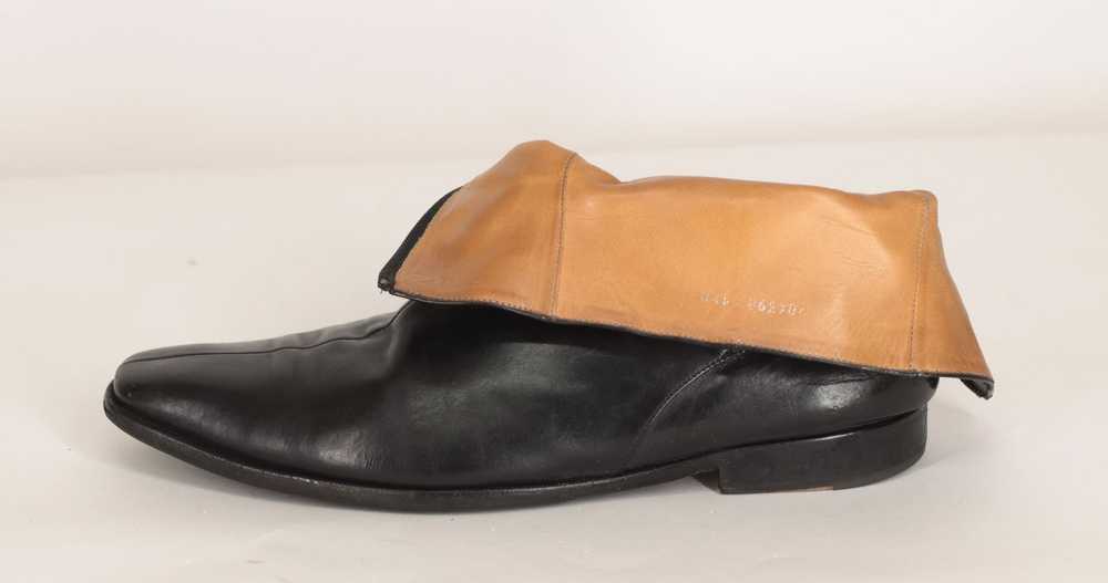 Gucci GUCCI Tom Ford Black Horsebit Chelsea Ankle… - image 7