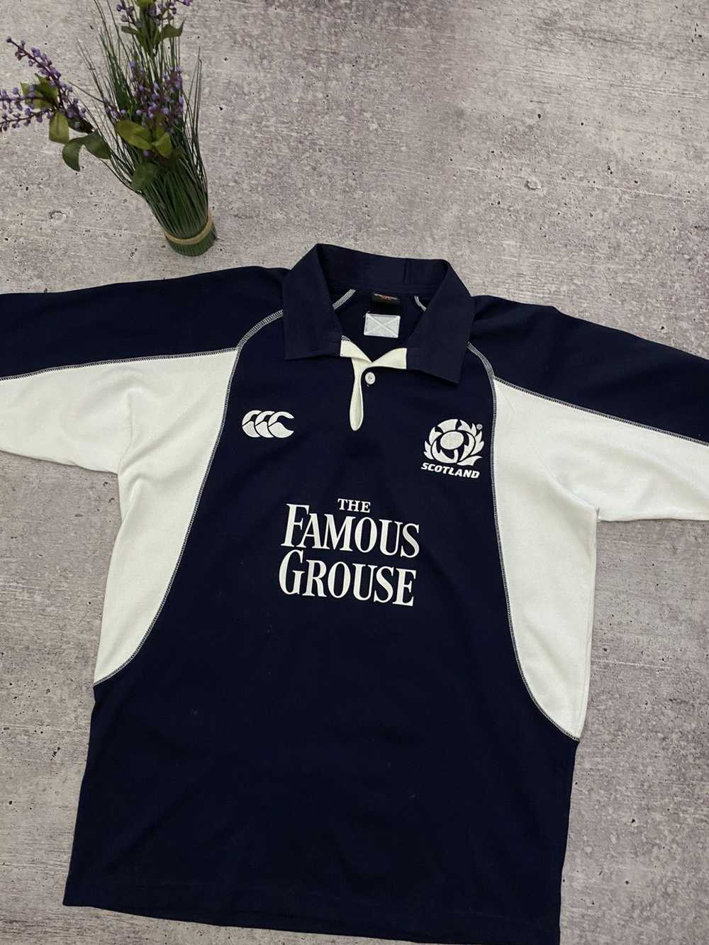 Vintage Scotland Rugby Union 2006 HOME Shirt Jers… - image 3