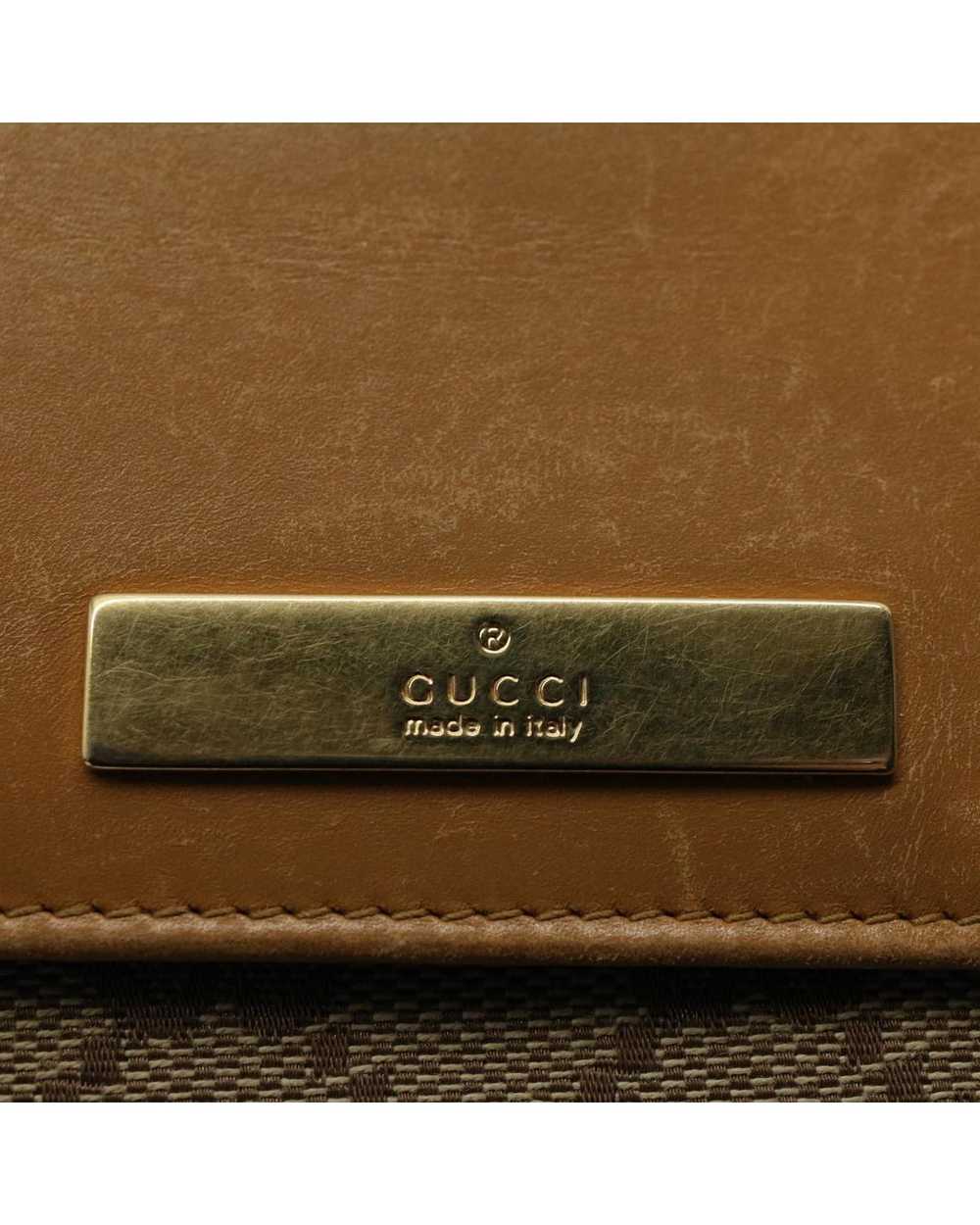 Gucci Canvas Beige Wallet with GG Design - Italia… - image 8