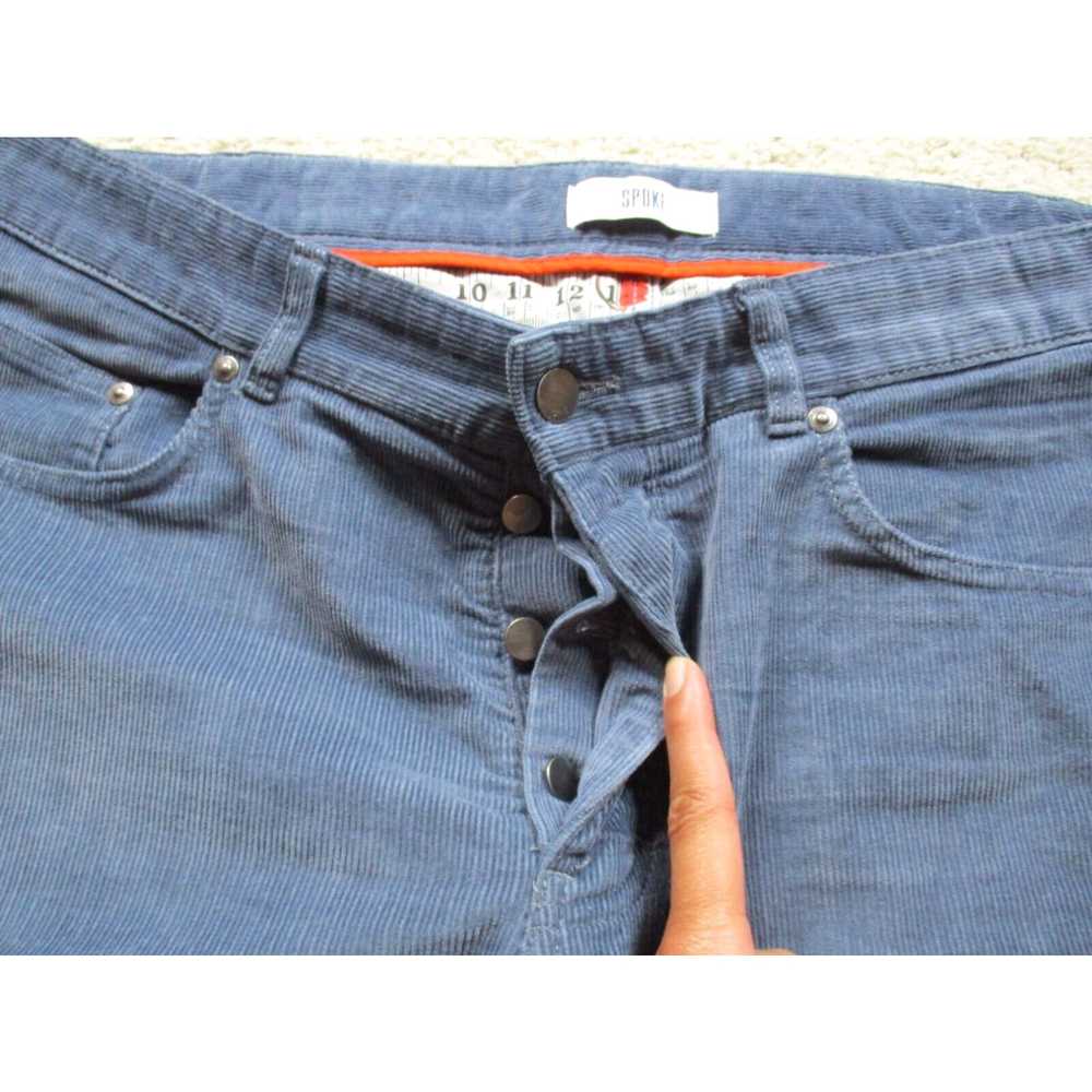 Vintage Spoke London Pants Mens 37 Blue Chino Fiv… - image 2