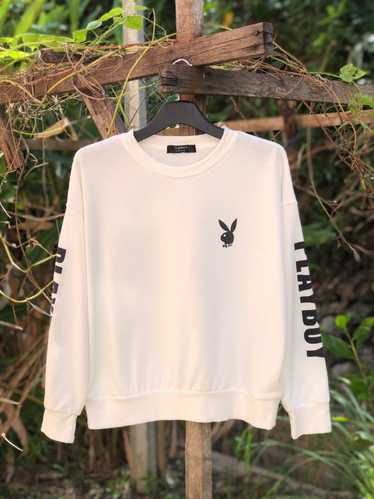 Playboy × Streetwear Playboy Sweatshirt Big Spell… - image 1